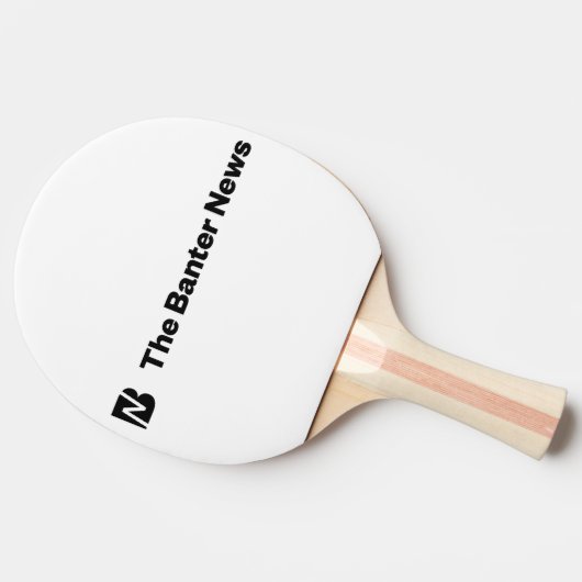 Offical Benter News Ping Pong Paddle Tafeltennisbatje (Zijkant)