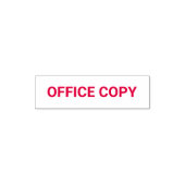 Office Copy Template Zelfinktende Stempel (Design)