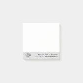 Office Custom Modern Simple Logo From the Desk of Post-it® Notes (Voorkant)