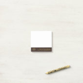 Office Custom Modern Simple Logo From the Desk of Post-it® Notes (Op bureau)