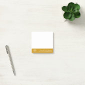 Office Custom Modern Simple Logo From the Desk of Post-it® Notes (Kantoor)