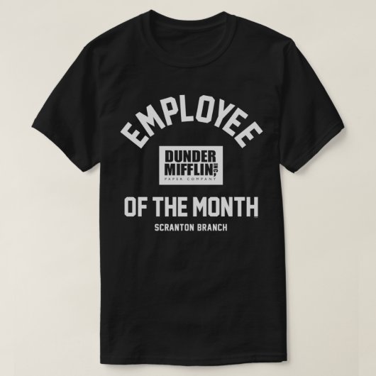 Office Employee Of The Month T-shirt (Design voorkant)