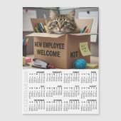Office Fridge Calendar 2026, HR / New Employee (Voorkant)