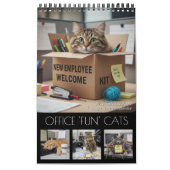 Office Fun Cats Calendar 2026 / Cat Photo Calendar Kalender (Hoes)