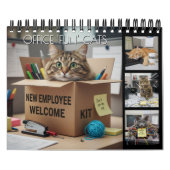 Office Fun Cats Photo Calendar 2026 / Business Cat Kalender (Hoes)