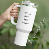 Office Humor: Grappig Gezegde Modern Birthday Vibe Reisbeker