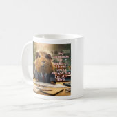 Office Humor Guinee Pig Escape Key Koffie Mok (Voorkant links)