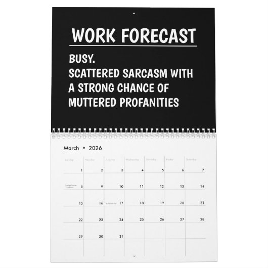 Office Humor Kalender (Mar 2026)