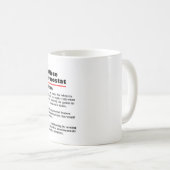 Office Humor Kantoor Thermostaat Koffiemok (Voorkant rechts)