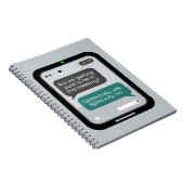 Office Humor  – “Technically Yes, Spiritually No." Notitieboek (Rechterzijde)