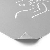 Office Hygiene Sanitize Your Hands Here Poster (Hoek)