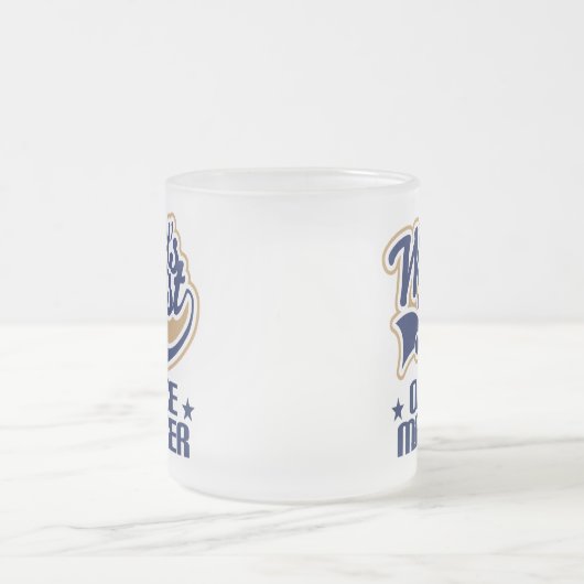 Office Manager-cadeau (beste werelden) Matglas Koffiemok (Center)