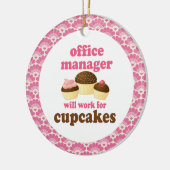 Office Manager Gift Ornament (Links)
