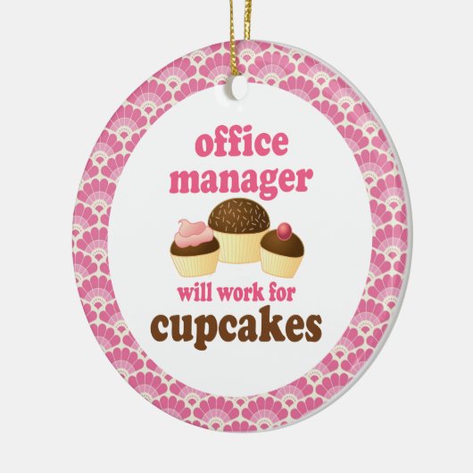 Office Manager Gift Ornament (Links)