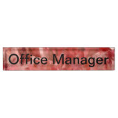 Office Manager Naambordje (Voorkant)
