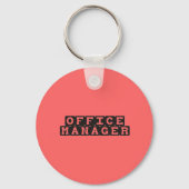 Office Manager Sleutelhanger (Voorkant)