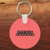 Office Manager Sleutelhanger (Voorkant)