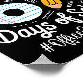 Office Secretary Survived 67 Days Of School Humor Poster (Hoek)