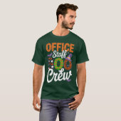 Office Staff Boo Crew Medical School Data Entry gi T-shirt (Voorkant volledig)