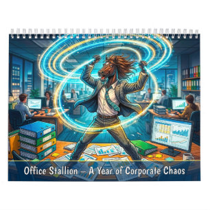Office Stallion - Een Jaar van Bedrijfschaos Kalender