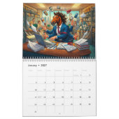 Office Stallion - Een Jaar van Bedrijfschaos Kalender (Jan 2027)