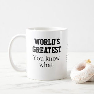 Office Worker Gift WORLD'S GROOTSTE JE WEET WAT Koffiemok