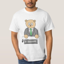 Office Worker in een Green Stropdas.