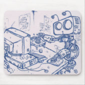 Officebot Mousemat Muismat (Voorkant)
