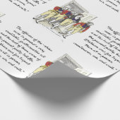 Officers van de Shire Militia, Jane Austen Cadeaupapier (Hoek)