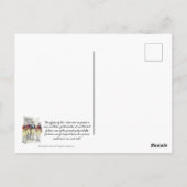 Officers van Shire Militia, Jane Austen Briefkaart (Achterkant)