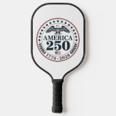 Official America 250th Anniversary Commemorative Pickleball Paddle (Achterkant)