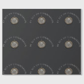 Official Antiquarian Act of Commission Gift Wrap Cadeaupapier (Vlak)