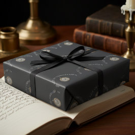 Official Antiquarian Act of Commission Gift Wrap Cadeaupapier