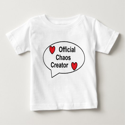 Official Chaos Creator Kids T-Shirt - Fun Tilted G (Voorkant)