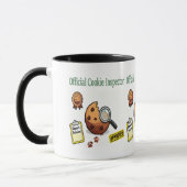 Official Cookie Inspector Mug – Funny Coffee Cup  Mok (Links)