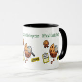 Official Cookie Inspector Mug – Funny Coffee Cup  Mok (Voorkant rechts)