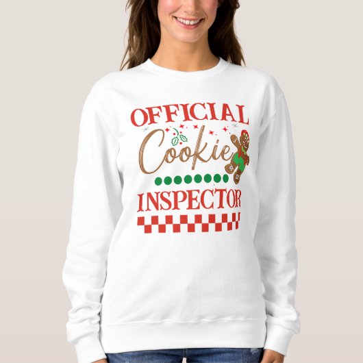 Official Cookie Inspector Sweatshirt - Funny Chris (Voorkant)