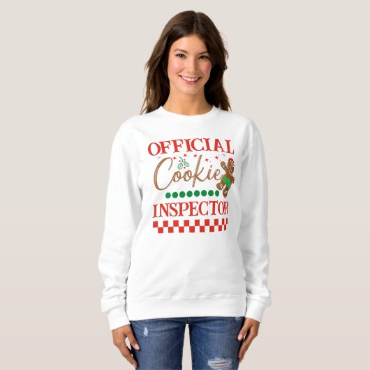 Official Cookie Inspector Sweatshirt - Funny Chris (Voorkant volledig)