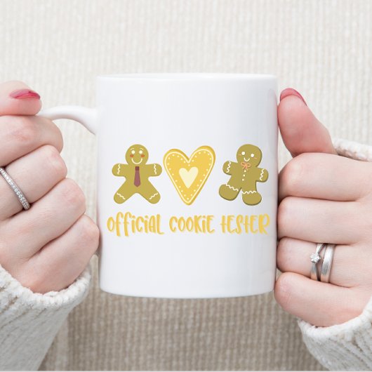 Official Cookie Tester Peperkoek Leuke Kerst. Koffiemok