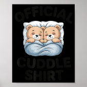 Official Cuddle Teddy Sleepwear Bear Poster (Voorkant)