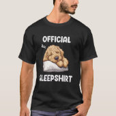 Official Doodle Sleepshirt Goldendoodle Dog Lover T-shirt (Voorkant)