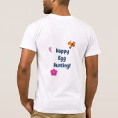 Official Egg Hunter Custom Name Easter T-Shirt (Achterkant)