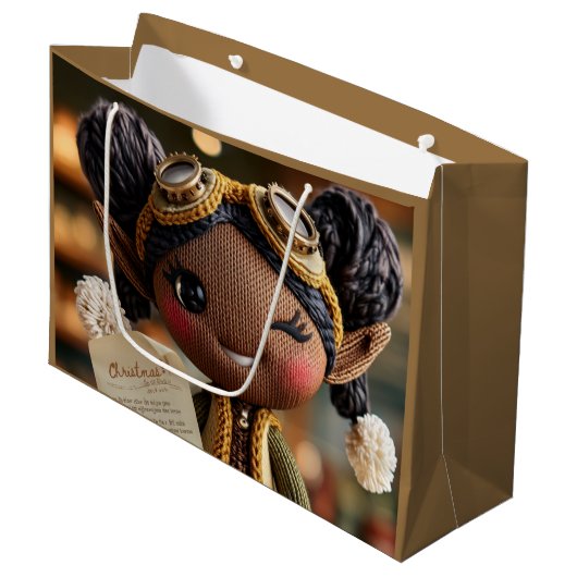  Official Elf Report  Groot Cadeauzakje (Voorkant Gekanteld)