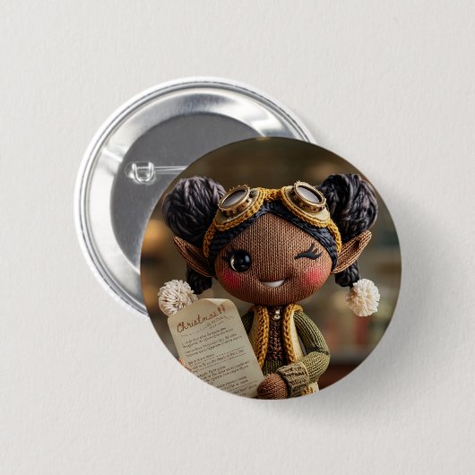 Official Elf Report Ronde Button 5,7 Cm (Voorkant /achterkant)