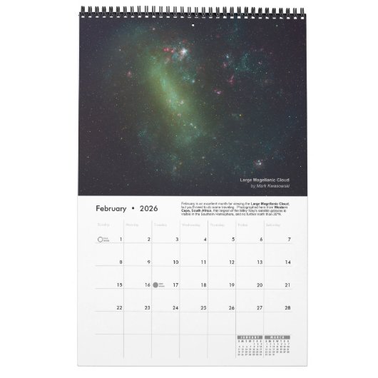 Official FWAS 2026 Member Wall Calendar - Medium Kalender (Feb 2026)