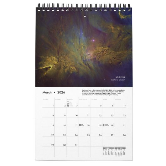 Official FWAS 2026 Member Wall Calendar - Small Kalender (Mar 2026)