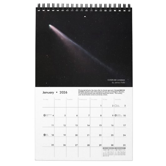 Official FWAS 2026 Member Wall Calendar - Small Kalender (Jan 2026)