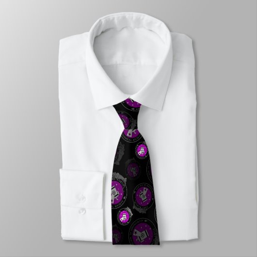 Official FWAS Logo Neck Tie Stropdas (Gebonden)