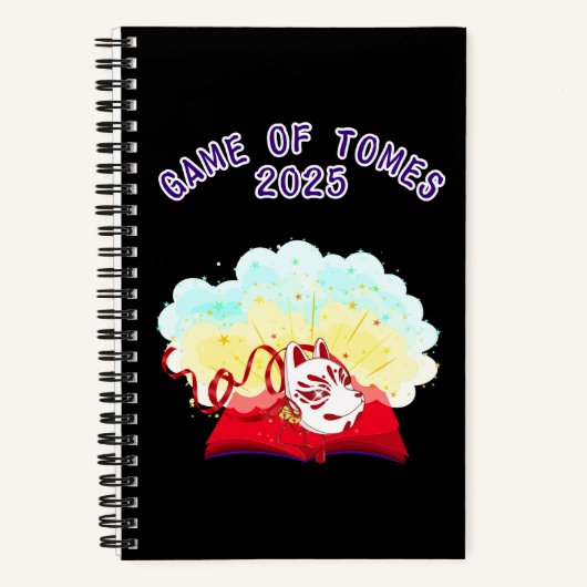 Official Game of Tomes 2025 Bullet Journal Notitieboek (Voorkant)