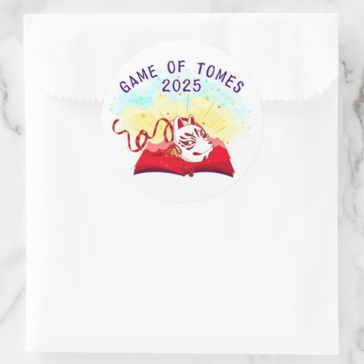Official Game of Tomes 2025 Stickers (Tas)